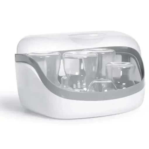 Esterilizador a vapor para micro-ondas Chicco NaturalFit, cinza