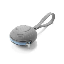 Estojo de chupeta de silicone Ali+Oli (cinza)