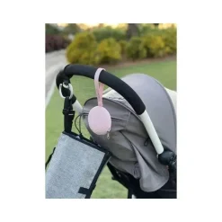 Estojo de chupeta de silicone Ali+Oli (rosa)