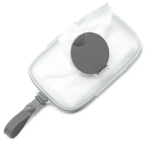 Estojo de lenços umedecidos Skip Hop Grab &amp; Go Snug Seal, cinza