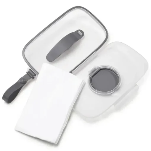Estojo de lenços umedecidos Skip Hop Grab &amp; Go Snug Seal, cinza