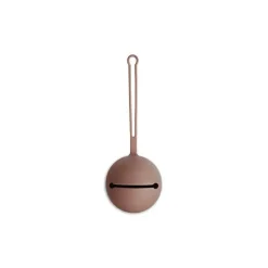 Estojo porta-chupeta de silicone Mushie