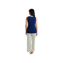 Everly Grey – Conjunto de calças PJ de maternidade e enfermagem 3Pk Analise para mamãe, azul marinho