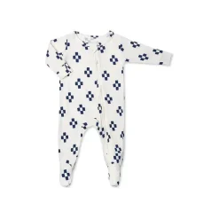 Everly Grey - Footie neutro para bebê, azul marinho