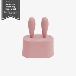 Ezpz - conjunto de moldes de picolé minúsculos com varinhas, blush rosa
