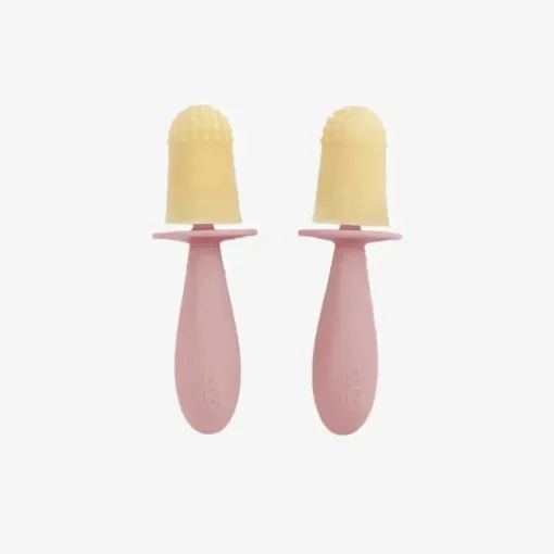 Ezpz - conjunto de moldes de picolé minúsculos com varinhas, blush rosa
