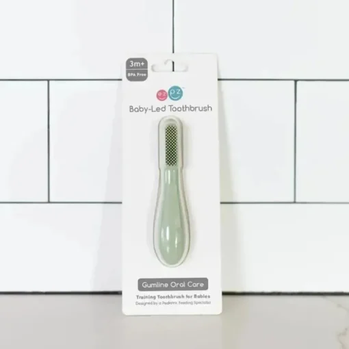 Ezpz - Escova de Dentes Baby-Led™, Sálvia