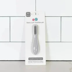 Ezpz - Escova de dentes Baby-Led™, estanho