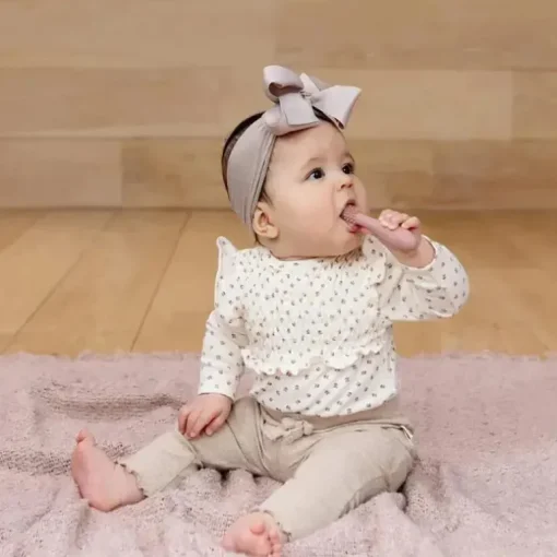 Ezpz - Escova de dentes Baby-Led™, blush