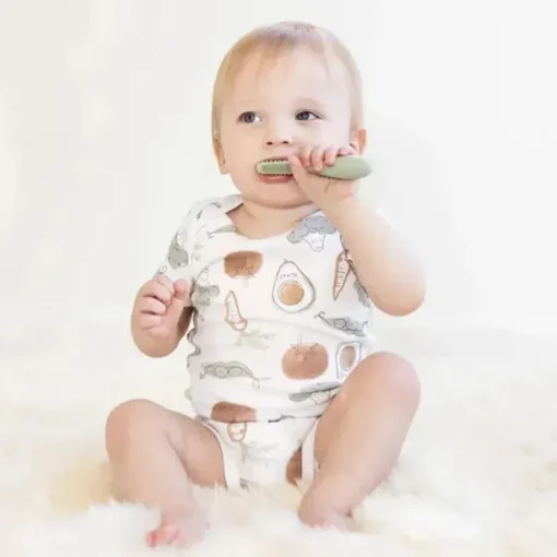 Ezpz - Escova de Dentes Baby-Led™, Sálvia