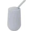 Ezpz - Happy Cup &amp; Straw System, Pewter