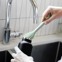 Ezpz - Limpador de pincéis para garrafas, Sálvia