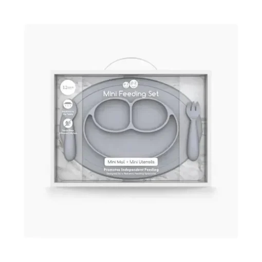 Ezpz - Mini Conjunto de Alimentação, Estanho