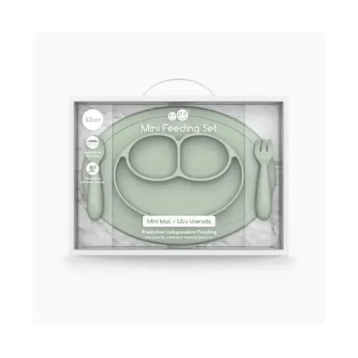 Ezpz - Mini Conjunto de Alimentação, Sálvia