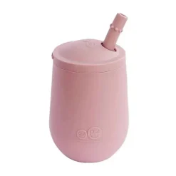 Ezpz - Mini Copo + Sistema de Treinamento de Palha, Blush
