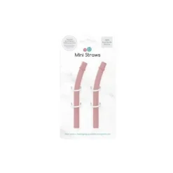 Ezpz - Pacote de Substituição de Canudos Mini Canudos, Blush