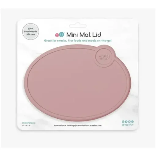 Ezpz - Tampas Mat para Mini Mat, Blush