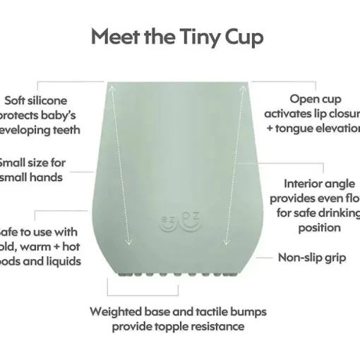 Ezpz - Tiny Cup, Sage