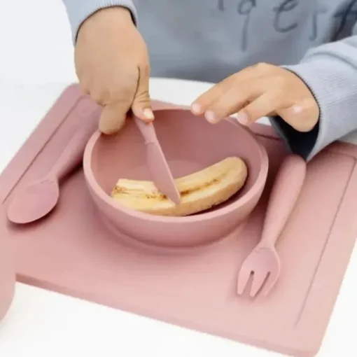 Ezpz - utensílios felizes, blush