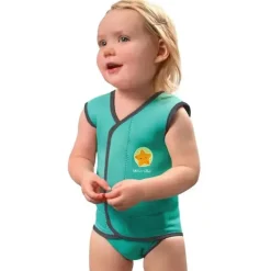 Fato de neoprene para bebé Bbluv Wräp - Aqua