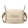 Fendi Baby - Bolsa para Fraldas Ff Allover Bege