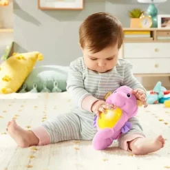 Fisher Price - Acalme e Brilhe, Rosa Cavalo Marinho
