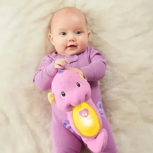 Fisher Price - Acalme e Brilhe, Rosa Cavalo Marinho