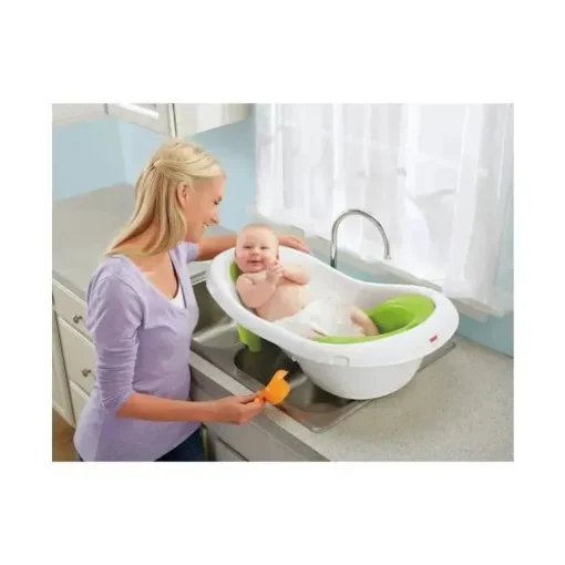 Fisher Price - Banheira para bebê 4 em 1 Sling 'N Seat