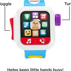 Fisher Price - Brinquedo Brinquedo Hora de Aprender Smartwatch