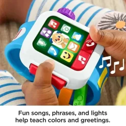 Fisher Price - Brinquedo Brinquedo Hora de Aprender Smartwatch
