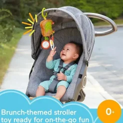 Fisher Price - Brinquedo de lanche e passeio de comida fingida