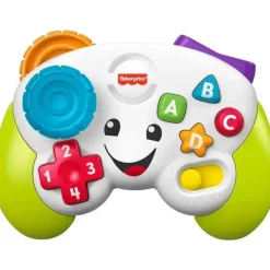 Fisher Price - Brinquedo eletrônico para bebês, rir e aprender, controlar jogos e aprender, som e luz de videogame