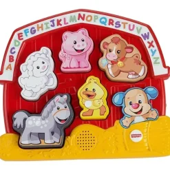 Fisher Price - Brinquedo Quebra-Cabeça Quebra-Cabeça Brinquedo Quebra-Cabeça De Animais De Fazenda De Brinquedo Quebra-Cabeça Brinquedo De Brincar