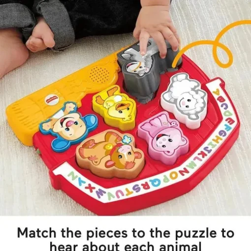 Fisher Price - Brinquedo Quebra-Cabeça Quebra-Cabeça Brinquedo Quebra-Cabeça De Animais De Fazenda De Brinquedo Quebra-Cabeça Brinquedo De Brincar