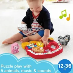 Fisher Price - Brinquedo Quebra-Cabeça Quebra-Cabeça Brinquedo Quebra-Cabeça De Animais De Fazenda De Brinquedo Quebra-Cabeça Brinquedo De Brincar