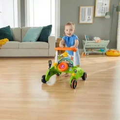 Fisher Price - Caminhante de velocidade estável de 2 lados Safari