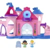 Fisher Price - Conjunto de brinquedos infantis para crianças da Disney Princess Luzes mágicas e castelo musical dançante