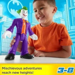 Fisher Price - Imaginext Dc Super Friends The Joker Xl Figura articulável de 10 polegadas