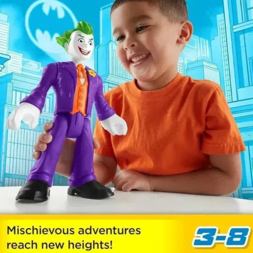 Fisher Price - Imaginext Dc Super Friends The Joker Xl Figura articulável de 10 polegadas