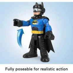 Fisher Price - Imaginext DC Super Friends Batman XL brinquedo figura articulável de 10 polegadas
