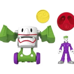Fisher Price - Imaginext DC Super Friends Head Shifters the Joker &amp; Laff Mobile Figure Set