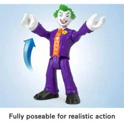 Fisher Price - Imaginext Dc Super Friends The Joker Xl Figura articulável de 10 polegadas