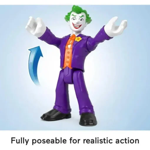 Fisher Price - Imaginext Dc Super Friends The Joker Xl Figura articulável de 10 polegadas