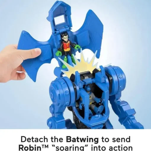 Fisher Price - ?Imaginext DC Super Friends Batman Playset, Robo Command Center com figuras de Batman e Robin