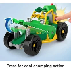 Fisher Price - Imaginext DC Super Friends Killer Croc Figure e Buggy Toy Car