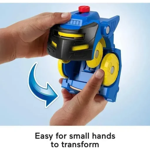 Fisher Price - Imaginext DC Super Friends Batman Toys Head Shifters Figure &amp; Batmobile Vehicle Set