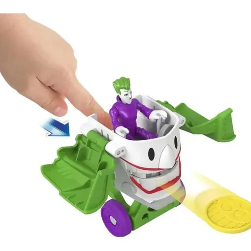 Fisher Price - Imaginext DC Super Friends Head Shifters the Joker &amp; Laff Mobile Figure Set