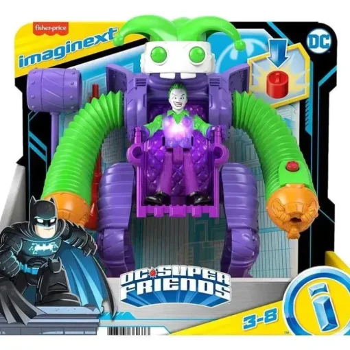 Fisher Price - Imaginext Dc Super Friends, o Coringa Robô de Batalha