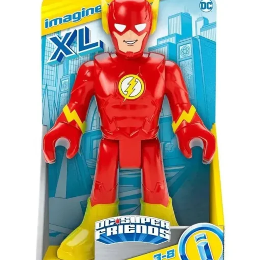 Fisher Price - Imaginext DC Super Friends The Flash Xl Figura articulada de 10 polegadas