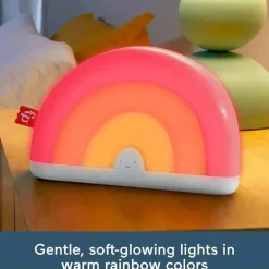 Fisher Price - Máquina de som acalma e ilumina o arco-íris com luzes
